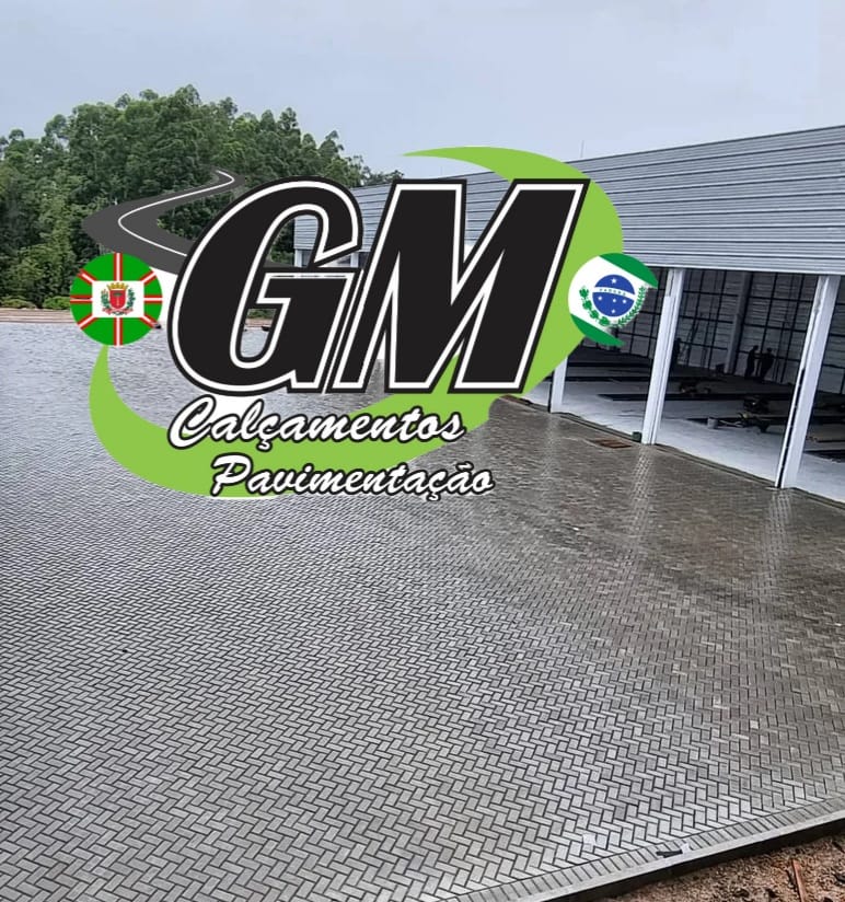 Pavimentação com paver