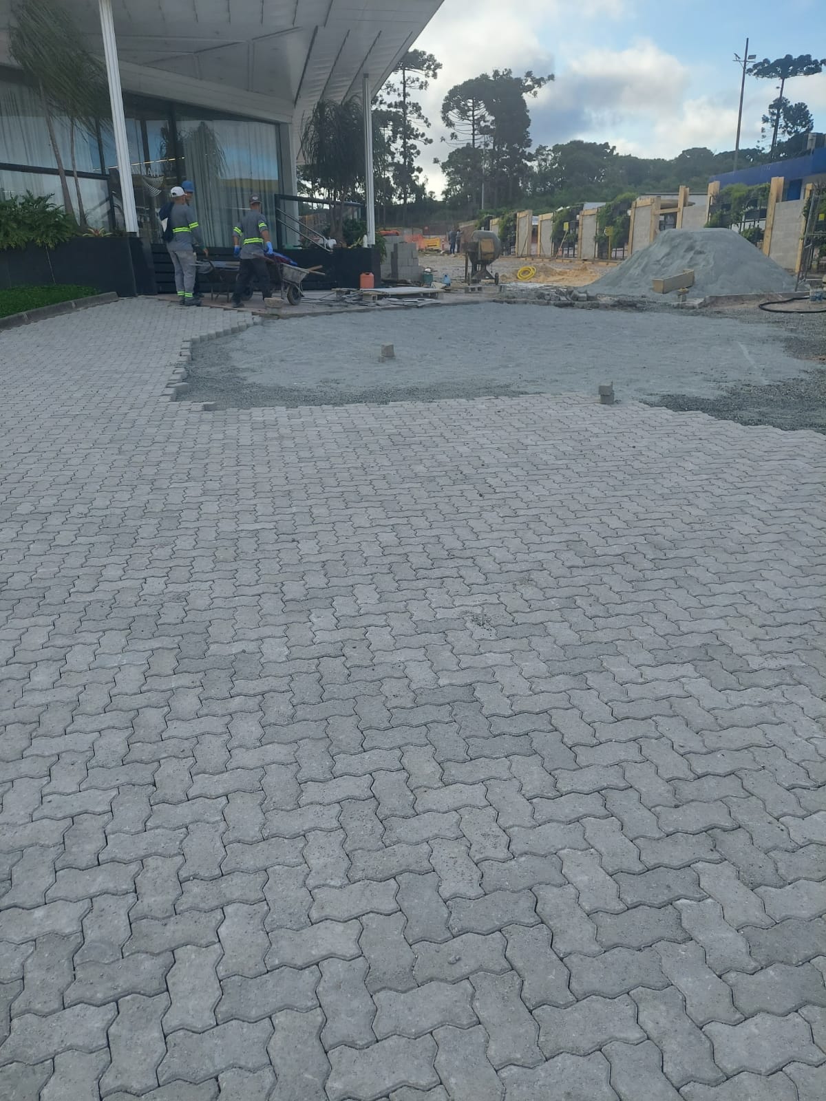 Área pavimentada